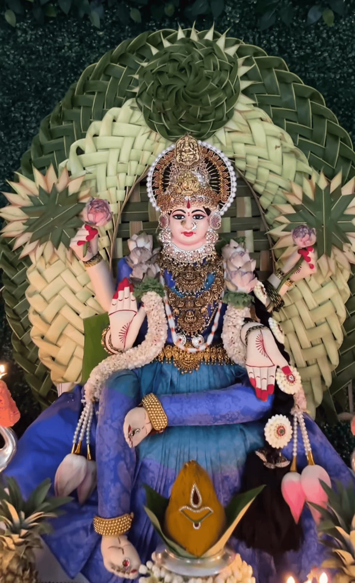 Goddess Durga Styling